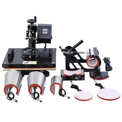8 in 1 Combo Sublimation Heat Press Machine image 1