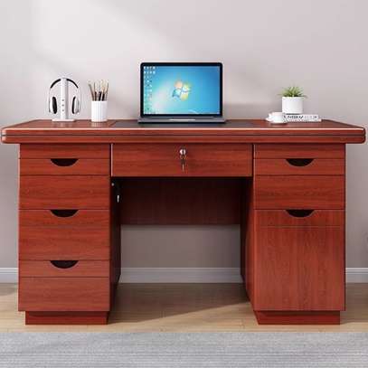 Modern 1.4m Computer Desk – Easy Assembly Office Table image 4