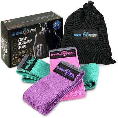 3in1 Fabric Resistance Bands image 2