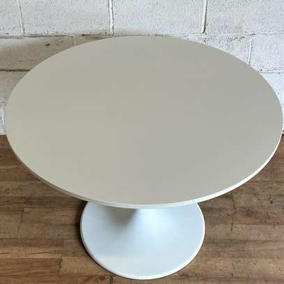 Round Dining Table with a White Marble Top image 3
