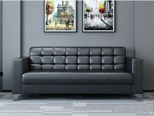Office Sofa: Executive 3 Seater Sofa, Modern Office Seating image 3