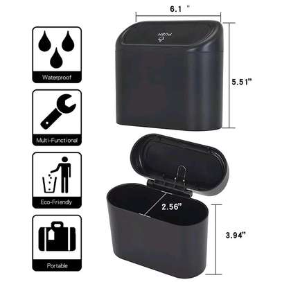 Water proof portable dustbin perfect for cars or offices/CRL image 1