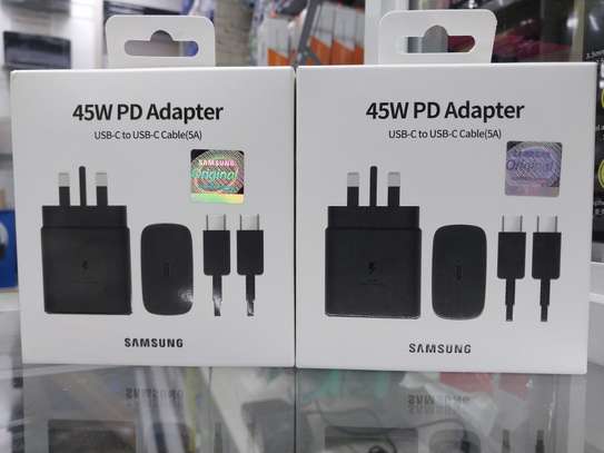 Samsung 45W Pd 5A SUPER Fast Charging Adapter USB Type C image 2