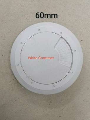 White Grommet 60mm image 1
