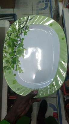 12pc Square Dinner Plate/Oval Dinner Plate/Melamine Plate image 4