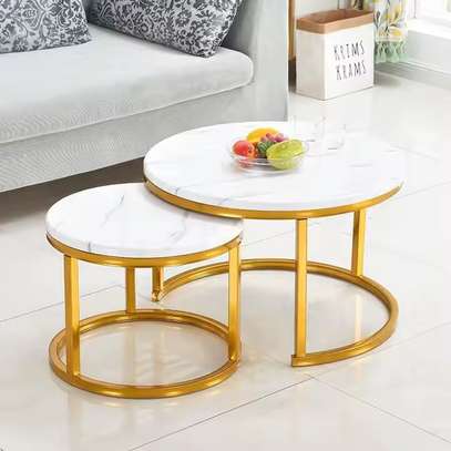 Coffee Table: Modern Round Coffee Table For Small Space image 4