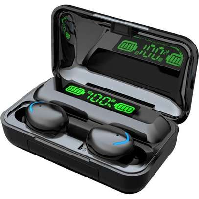 F9 Earbuds With High Quality Sound,deep Bass&powerbank image 1