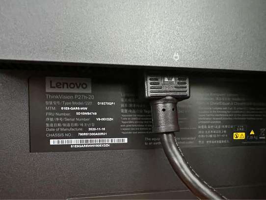 Lenovo Thinkvision P27h-20 27" WQHD With Type-C image 5