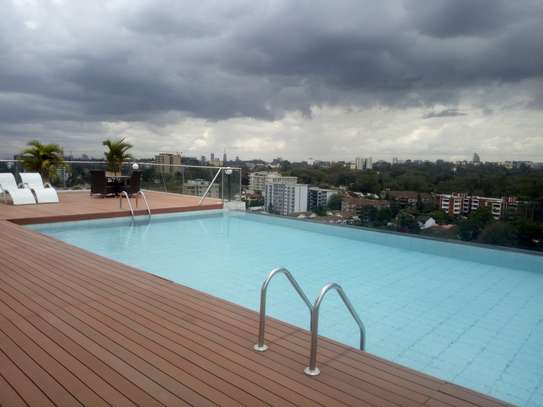 Serviced 2 Bed Apartment with Swimming Pool in Rhapta Road image 1