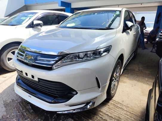 Toyota Harrier premium grade 2018 white image 5