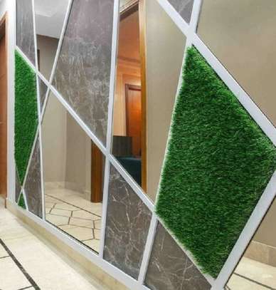artificial grass carpet fitted on foyers image 1