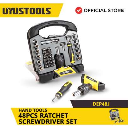 DER48J 48PCS RATCHET SCREWDRIVER SET image 1