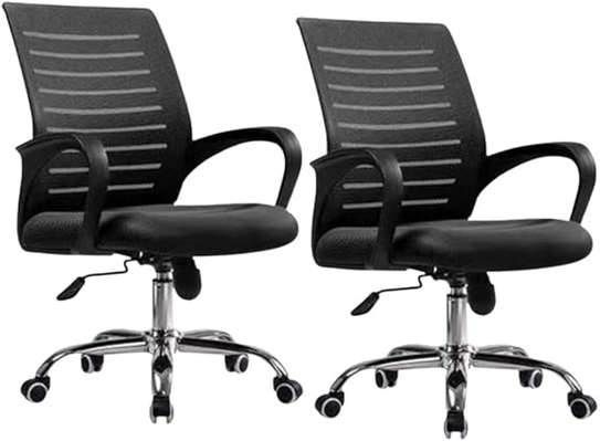 Typical Strong Mesh Secretarial Swivel Chair image 4