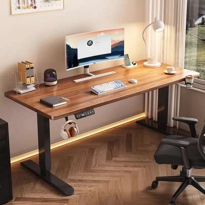 Office Tables: 48 X 24 Inches Adjustable Stand Up Table image 1