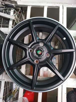 Mazda Demio 15 inch alloy wheels brand new free delivery image 1
