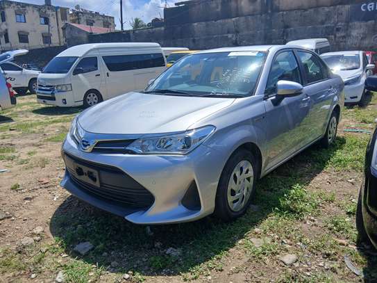 Toyota Axio white 2018 image 2