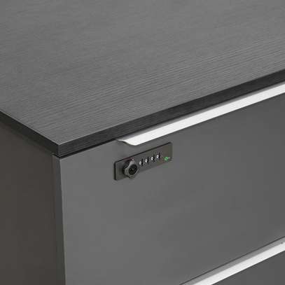 Office Desks: 180CM Dark Executive Desks image 2