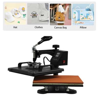 8 in 1 Heat Press Machine Digital 1250W Combo image 2