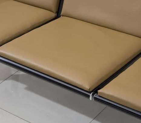 Office Sofa: 5-Person Office Waiting Sofa image 3