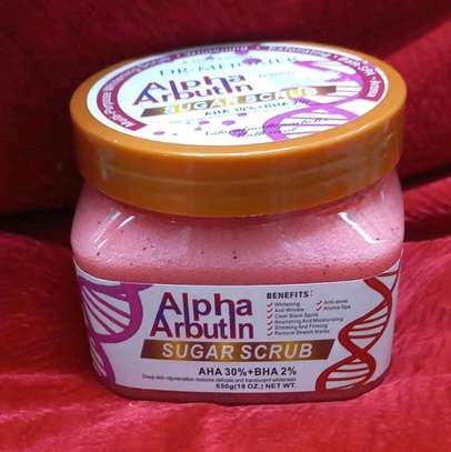 Alpha Arbutin Sugar Body Scrub image 1