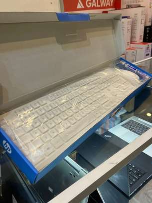 Wireless Keyboard & Mouse Color White HP CS10 image 2