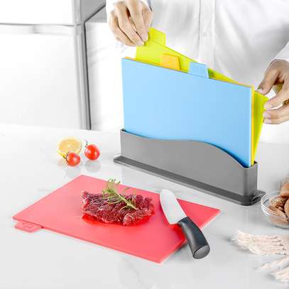 4in1 chopping boards plus stand image 1