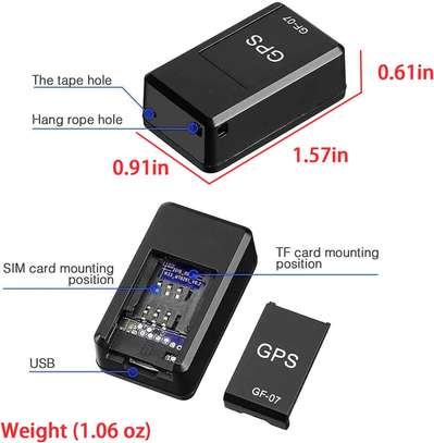 Mini Micro Gps Tracker Magnetic Lbs image 1