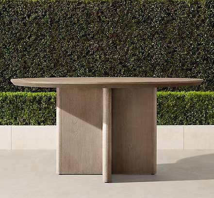 Modern Design Luxury Wood Garden Dining Table image 12