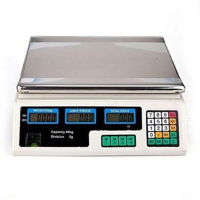 Digital Weight Scale 30KG Price Computing Food Meat Balance. image 1