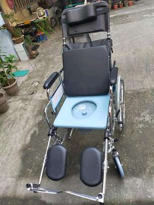 RECLINER WHEELCHAIR WITH REMOVABLE ADULT POTTY TOILET KENYA image 1