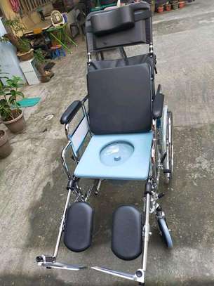 RECLINER WHEELCHAIR WITH COMMODE TOILET PRICES IN KENYA image 1