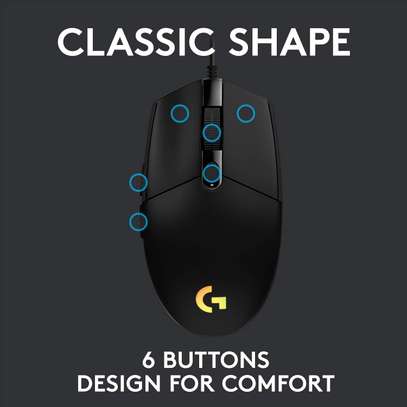 Logitech G203 Wired Gaming Mouse image 2