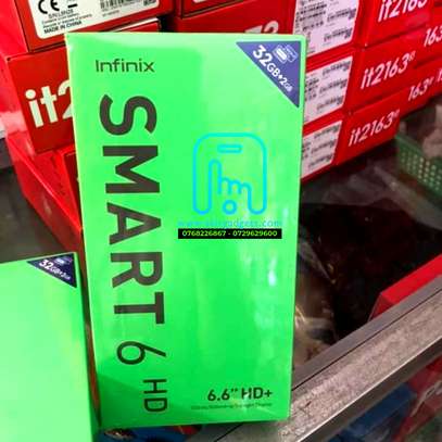 Infinix Smart 6, 6.6", 32GB + 2GB RAM (Dual SIM), 5000mAh image 1