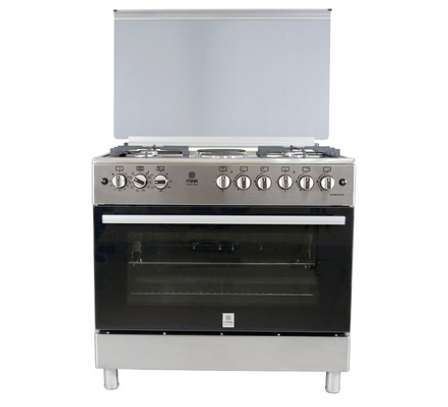 Mika Standing Cooker 90cmX60cm 4+2 Electric Oven, image 1