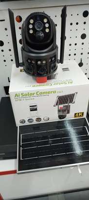 Modern Ai 2 in 1 V380 Solar 4g Dual Lens PTZ Camera image 3