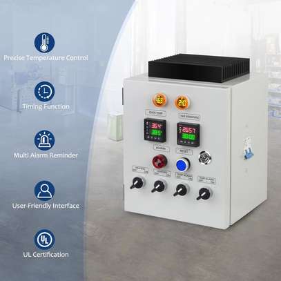 Control Panel for Powder Coating Oven (240V 50A) image 2