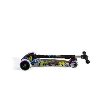 Kids Scooter with LED Lights & Music Player Adjustable image 6