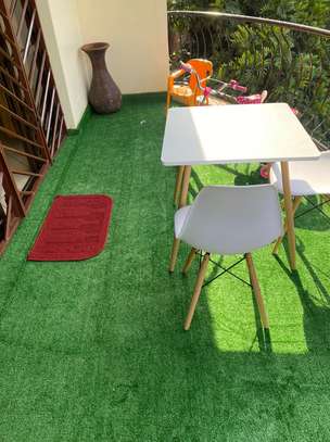 turf green grass carpet - 25mm image 1