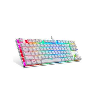 Backlit LED Gaming Keyboard Mouse - USB image 1