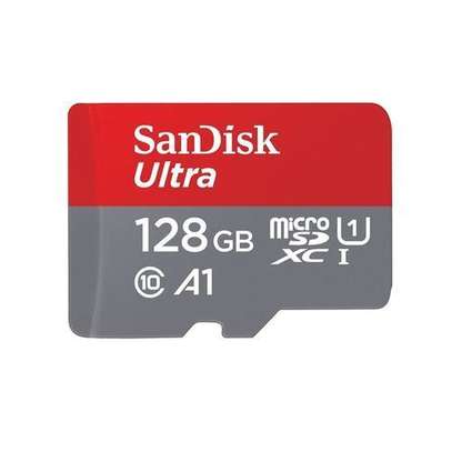 Sandisk Ultra 128GB MicroSDXC UHS-I Card 100MB/s U1 A1 image 1