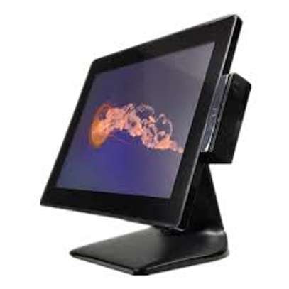 All in one POS Touch screen monitor with MSR image 2