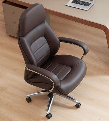 Office Chair; Modern Leather Office  Chair image 3