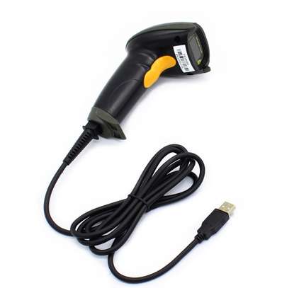 2D Syble Top Quality Laser Barcode Scanner With Stand image 4