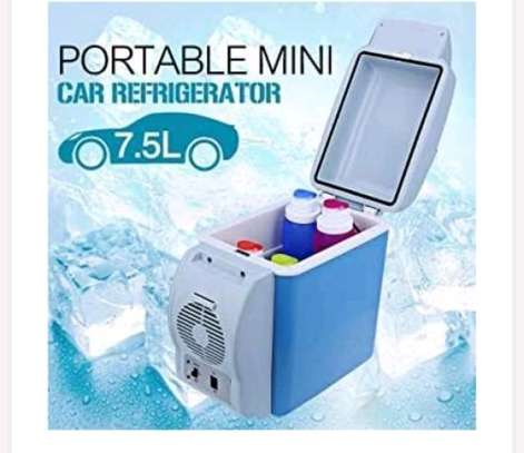 Portable mini car refrigerator image 2