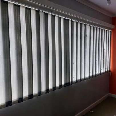 curtain vertical office blinds image 1
