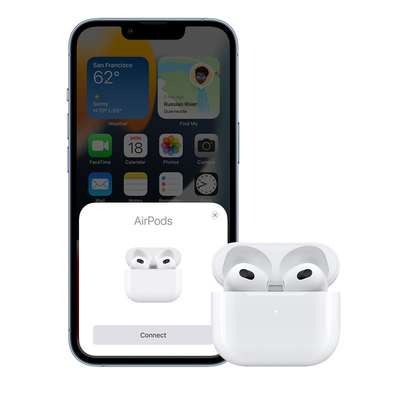 AirPods (3rd generation) with Lightning Charging Case image 1