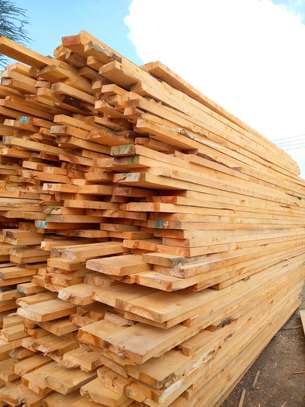 Imported pine timber image 1