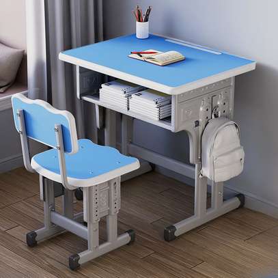 Kids Furniture: Kids Desk and Chair with Metal Base image 6