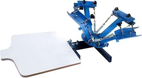 1 Station 4 Color Screen Printing Machine image 1