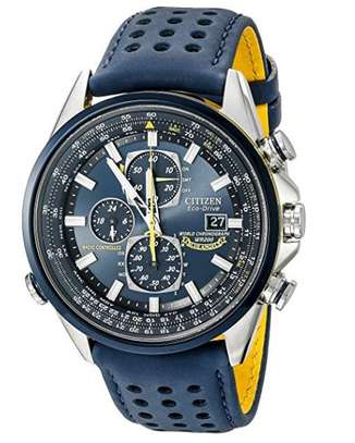 citizen eco drive blue angels world chronograph